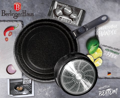 KOMPLET GARNKÓW 9-EL. CLICK & COOK BERLINGER HAUS METALLIC LINE AQUAMARINE BH-6146