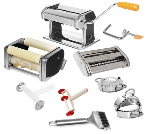 MASZYNKA 6 W 1 DO CIASTA i MAKARONU i PIEROGÓW RAVIOLI ZILNER ZL-5214-D / 5210-D