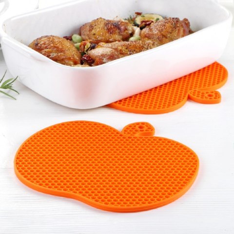 SILIKONOWA PODSTAWKA POD GARNEK TIROSS [TS-375] JABŁKO