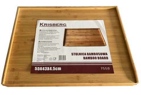 STOLNICA BAMBUSOWA 55x43cm KRISBERG KS-2550