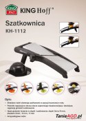 SZATKOWNICA DO WARZYW MANDOLINA KiNGHOFF KH-1112