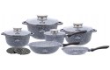 ZESTAW GARNKÓW MARMUROWYCH 12 EL. ZILNER ZL-7082