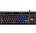 Klawiatura gamingowa BLITZ GK-240L mechaniczna podświetlenie RGB