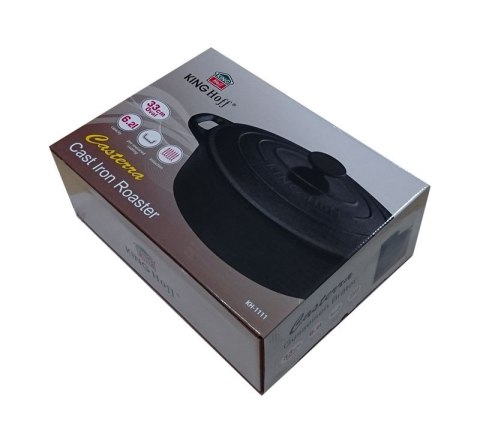 BRYTFANNA ŻELIWNA 6.2L 33cm KiNGHOFF KH-1111