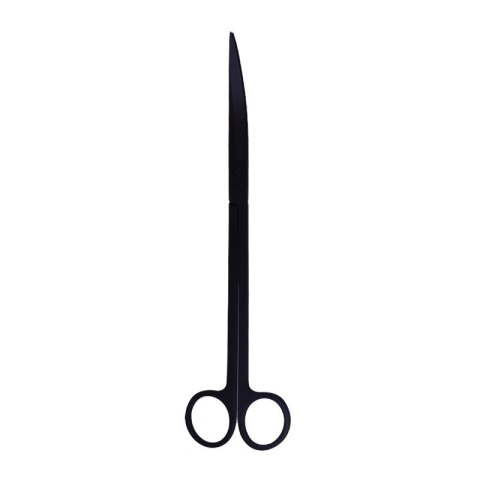 Deep Aqua Nożyczki Zagięte Czarne 25cm