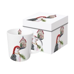Dzięcioł Kubek Porcelanowy w Ozdobnym Pudełku 350