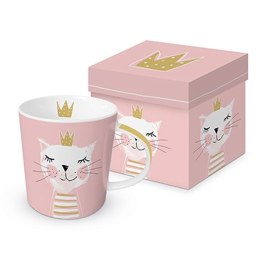 Kocia Księżniczka Kubek Porcelanowy w Ozdobnym Pud