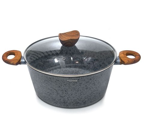 GARNKI GRANITOWE WOOD LINE 12 ELE. KLAUSBERG KB-7242