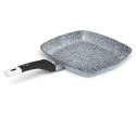 PATELNIA GRILL 28CM MARMUROWO-CERAMICZNA ZILNER ZL-7052