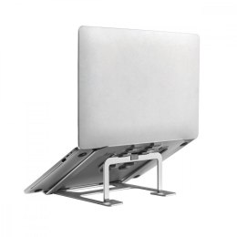 Podstawka pod laptop aluminiowa Ergo Office ER-416S Srebrna