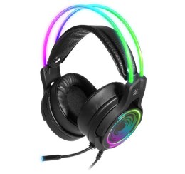 Słuchawki nauszne z mikrofonem COSMO PRO 7.1 RGB, USB