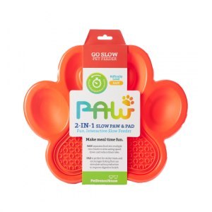 PDH Paw 2-in-1 Orange Easy - Miska dla psa pomarańczowa [PDHF008]