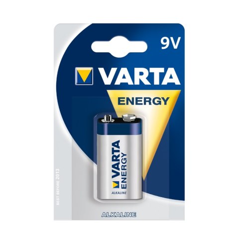 BATERIA ALKALICZNA VARTA Hi-voltage 9V (typ6LR61)) ENERGY 1szt