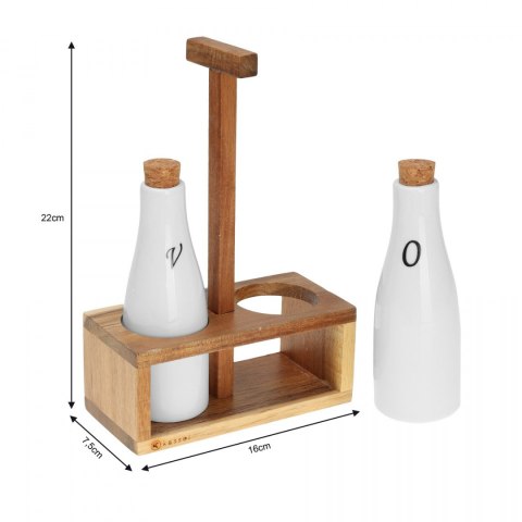 PORCELANOWY PRZYPRAWNIK DO OCTU I OLIWY KASSEL no.93576 AKACJA