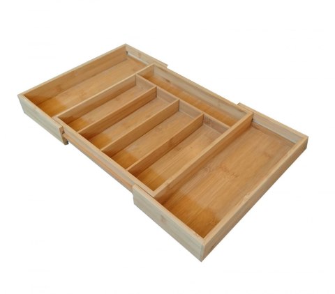 WKŁAD / ORGANIZER DO SZUFLADY NA SZTUĆCE ROZSUWANY KiNGHOFF KH-1218