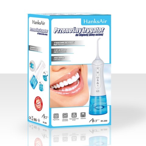 PRZENOŚNY IRYGATOR DO HIGIENY JAMY USTNEJ 200 ML