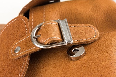 Plecak skórzany retro TC13 camel