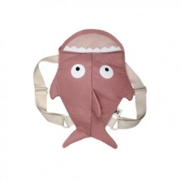 Baby bites plecak dziecięcy shark pink