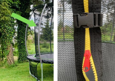 Siatka Wewnętrzna do Trampoliny Sport Max 6ft Zielona