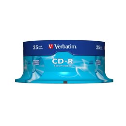 DYSK VERBATIM CD-R 700MB 52X DATA LIFE CAKE BOX 25