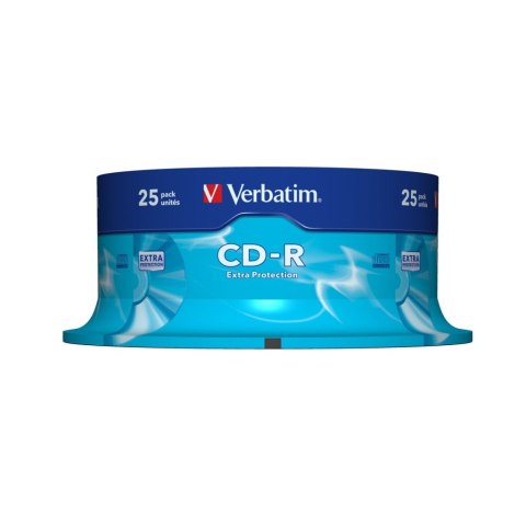 DYSK VERBATIM CD-R 700MB 52X DATA LIFE CAKE BOX 25