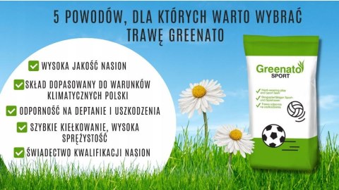 Trawa Sportowa Greenato Sport 1kg