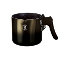 GARNEK DO MLEKA 1.2L GRANITOWY BERLINGER HAUS SHINY BLACK BH-7130