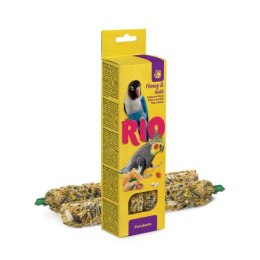 RIO Kolba dla papug miód i orzechy 2x75g [22140]