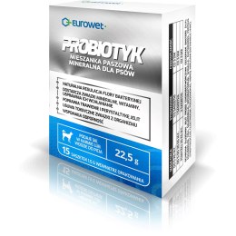EUROWET Probiotyk dla psów 15x1,5g