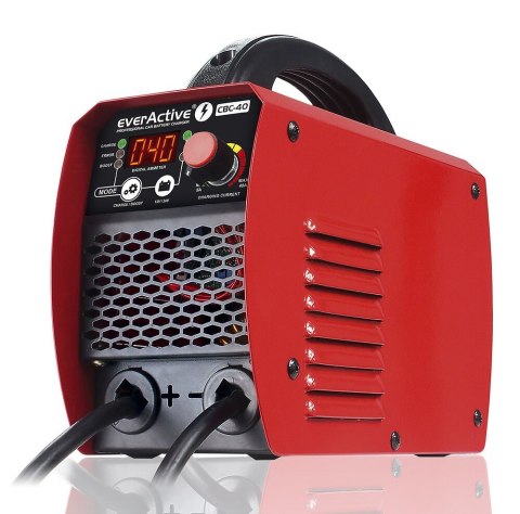 Prostownik samochodowy do akumulatora 12V/24V z rozruchem CBC40