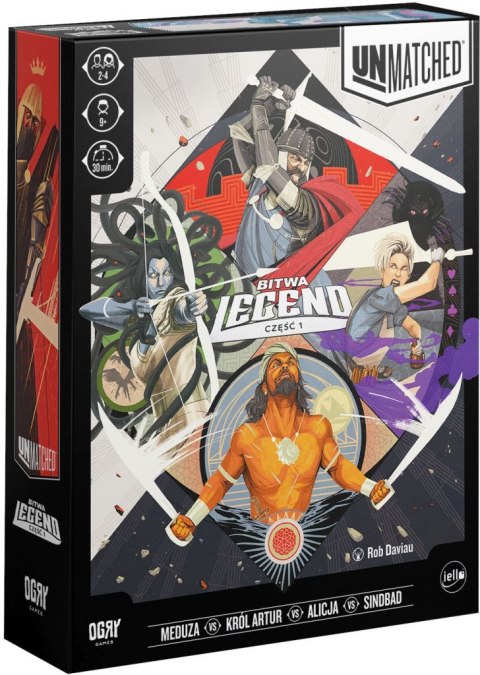 GRA UNMATCHED: BITWA LEGEND podstawa - OGRY GAMES