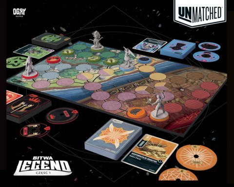 GRA UNMATCHED: BITWA LEGEND podstawa - OGRY GAMES