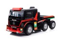 Auto Na Akumulator Mercedes + Naczepa XMX622B Światła LED Czerwony LCD