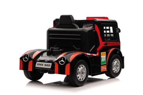 Auto Na Akumulator Ciężarówka Mercedes XMX622 Światła LED Pilot Czerwony