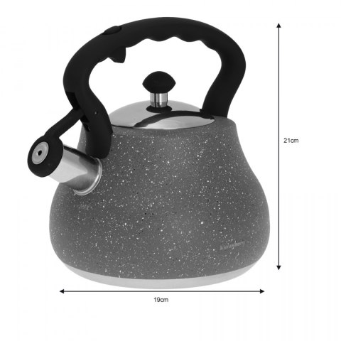 CZAJNIK STAL NERDZ. 2.7L KLAUSBERG KB-7447