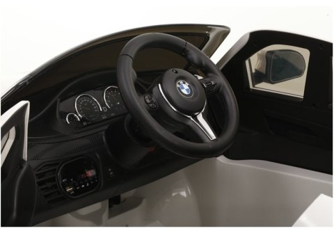 Auto na Akumulator BMW X6 SUV Światła LED Pilot Srebrny Lakierowany