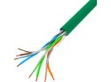 Kabel UTP Kat.5e DRUT CU LCU5-12CU-0305-G zielony