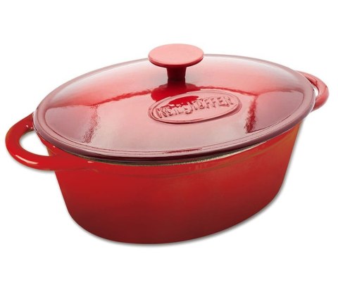 BRYTFANNA GĘSIARKA ŻELIWNA EMALIOWANA 6.4L KONIGHOFFER KG-6251