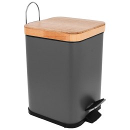 KOSZ NA ŚMIECI 16x16CM 3L SZARY BRUNBESTE BB-2576