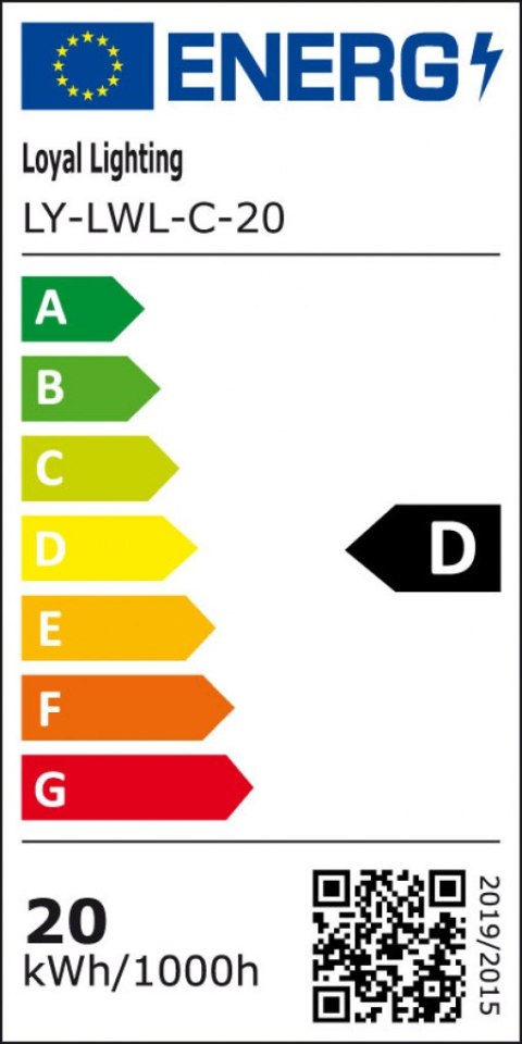 LAMPA przenośna LED Loyal Lighting 2800lm LUMILEDS IP65 4K stojak/przewVDE/wtyczka