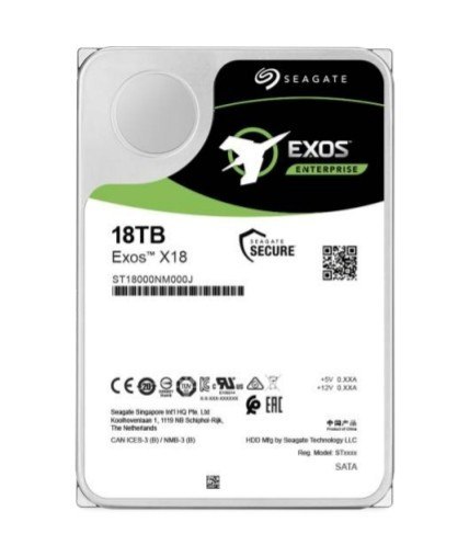 Dysk Exos X18 10TB 4Kn SATA 3,5 ST10000NM018G