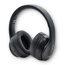 Słuchawki bezprzewodowe z mikrofonem | BT 5.0 AB | Czarne
