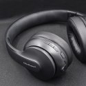 Słuchawki bezprzewodowe z mikrofonem | BT 5.0 AB | Czarne