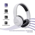 Słuchawki bezprzewodowe z mikrofonem | BT 5.0 JL | Białe
