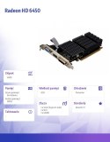 Karta graficzna - Radeon HD 6450 2GB DDR3 64Bit DVI HDMI VGA LP Radiator
