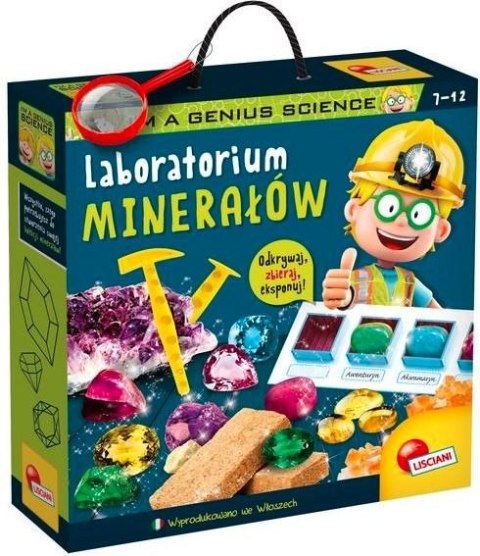 Zestaw edukacyjny I'm Genius Laboratorium minerałów