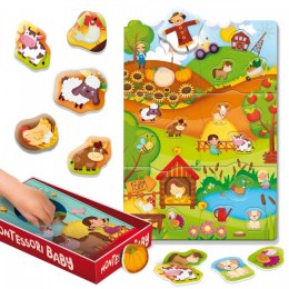 Gra Montessori Baby Pudełko - Farma