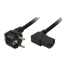 Kabel zasilający Schuko IEC-C13, m/ż