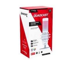 Mikrofon QuadCast S White