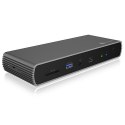 Stacja dokująca IB-DK8801-TB4 Thunderbolt 4, 10w1, 100W,USB, 2,5GB LAN,Multi Display